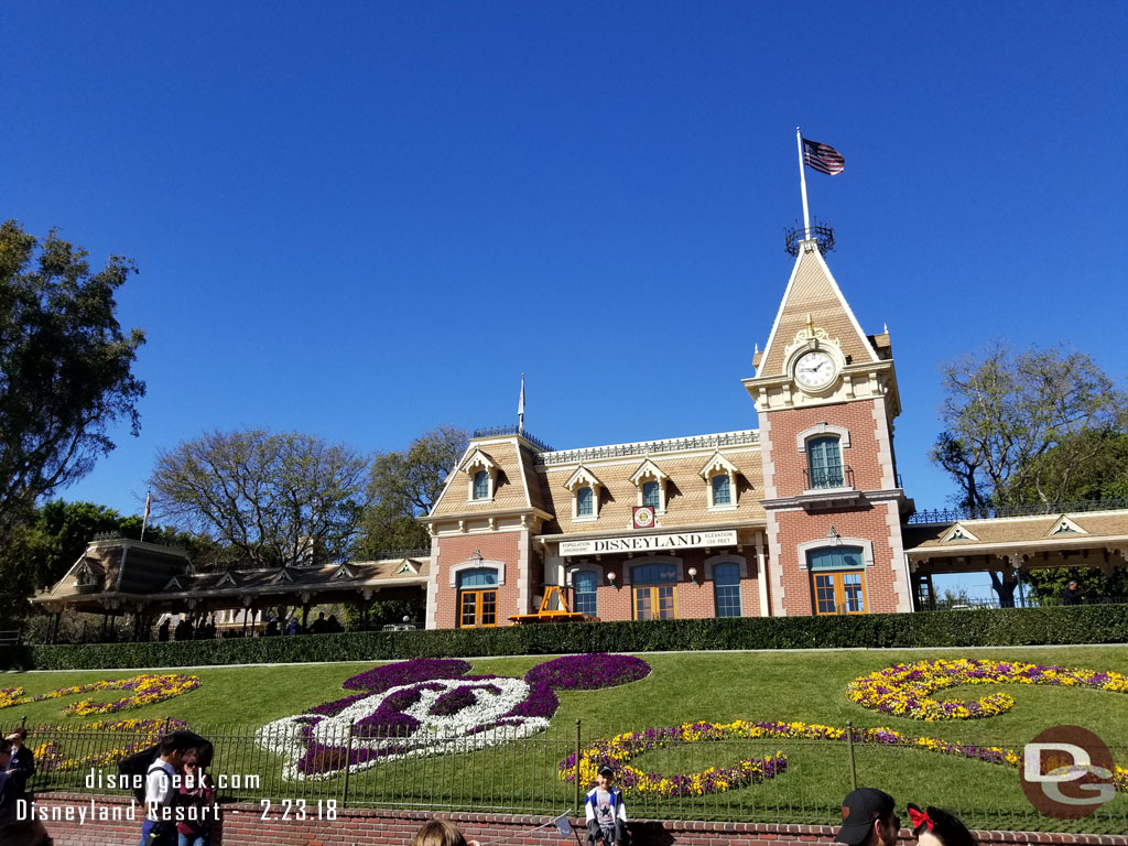 First park today, Disneyland.