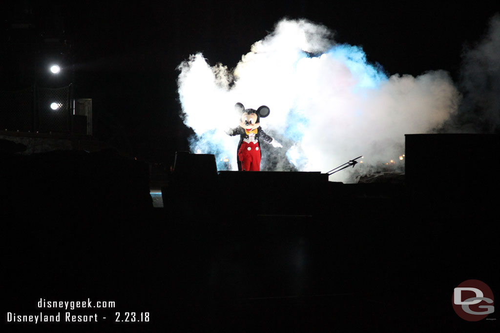 Now some pictures from the show.  The current Disneyland Fantasmic!