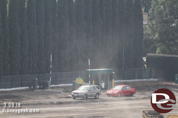 Interesting the toll booth and arms are still there.  The driveway, most of the plants, etc.. are all gone though.