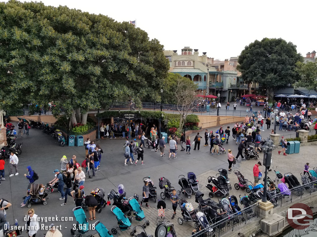 Next up a cruise on the Mark Twain.  Passing New Orleans Square.