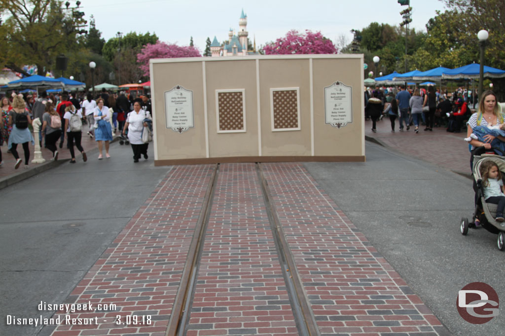 A portion near Coke Corner is complete too.