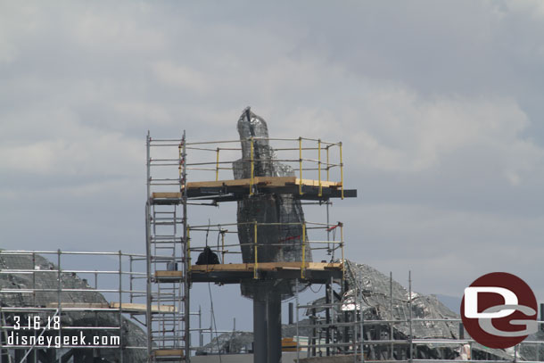 The one peak looks to be close to receiving concrete.