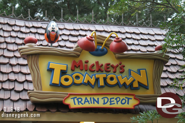 Mickey's Toontown Train Dept