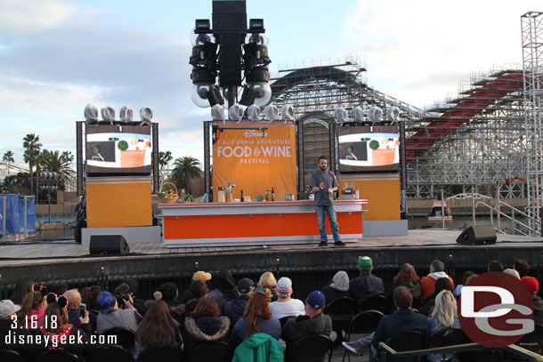 The presenter this evening was Fabio Viviani