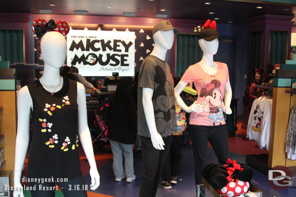 Gone Hollywood show cases Mickey merchandise 