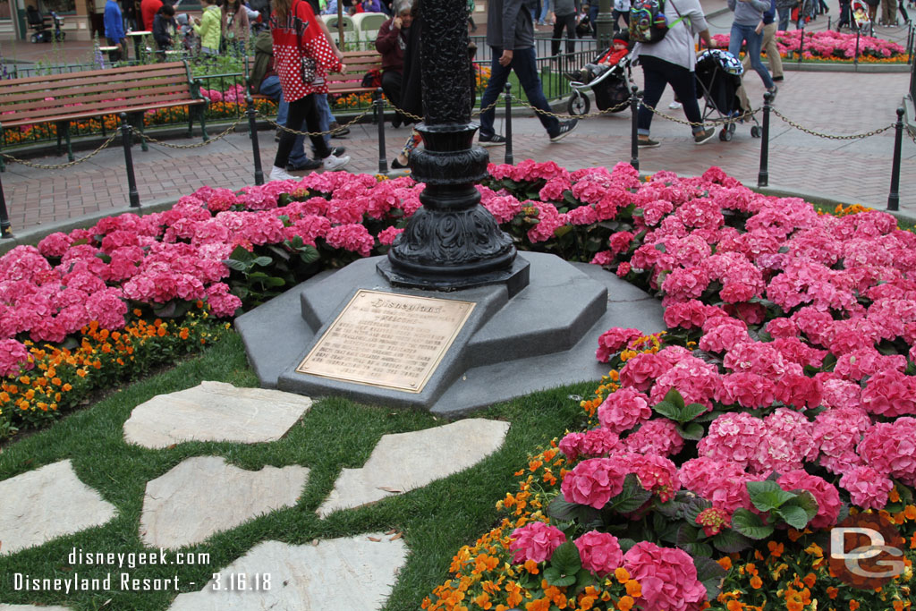 Spring plantings in Town Square