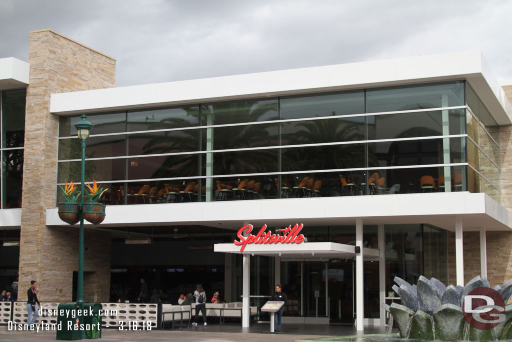 Splitsville had its official grand opening yesterday.