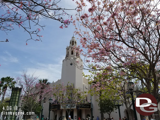 Carthay Circle this afternoon.