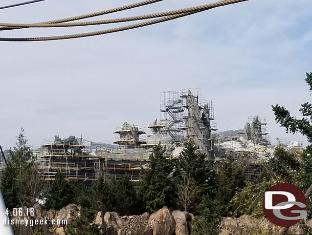 Speaking of Star Wars, here are some Galaxy's Edge construction pictures from the Mark Twain.