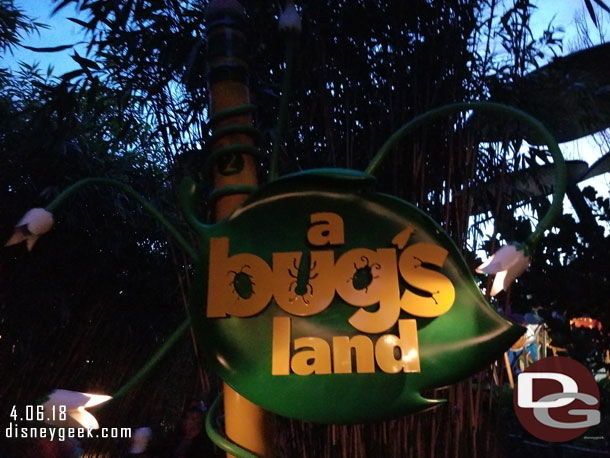 Walked through a bug's land