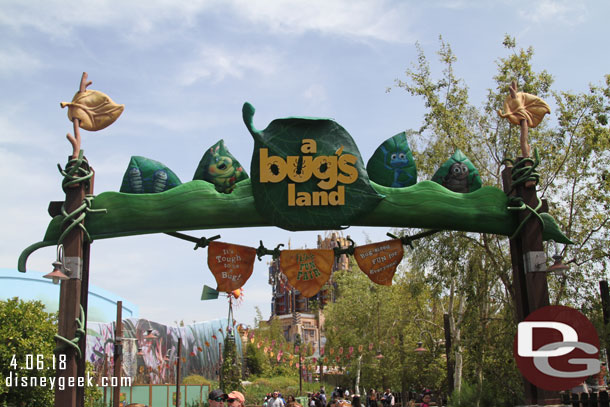 Since my last visit Disney confirmed a Bug's Land will be closing later this year to make way more Marvel attractions.