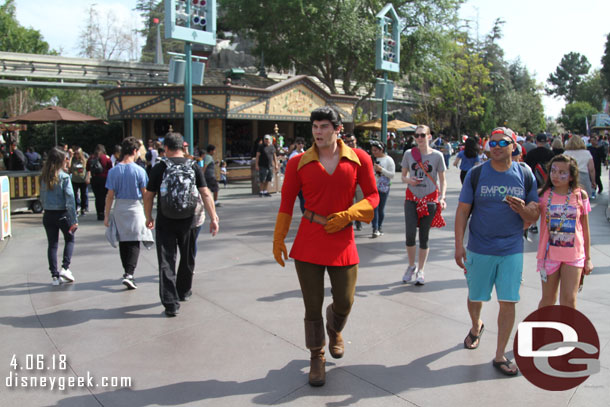 Crossed paths with Gaston