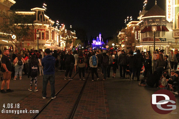 Found a spot for Remember Dreams Come True on Main Street USA