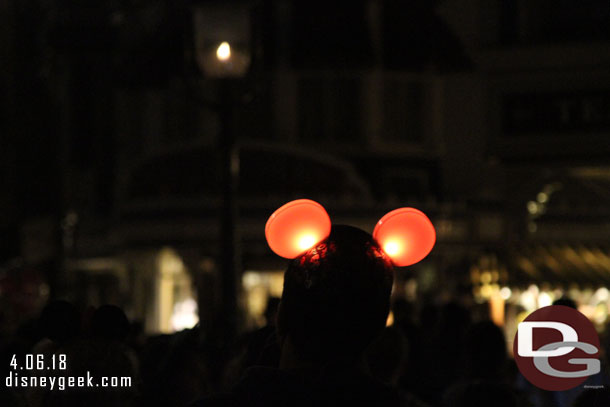 Spotted one set of glowing ears tonight.