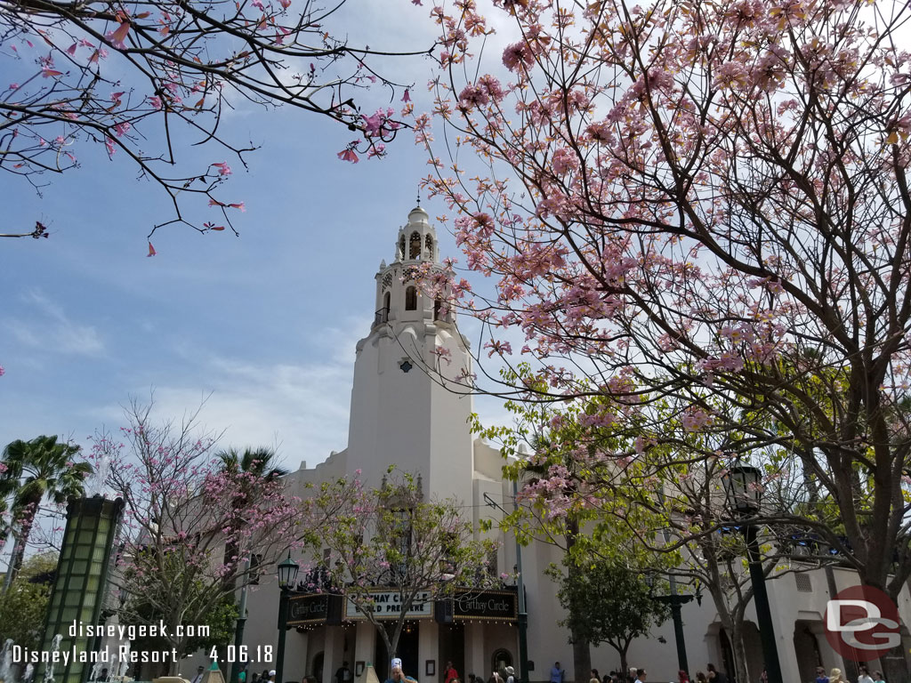 Carthay Circle this afternoon.