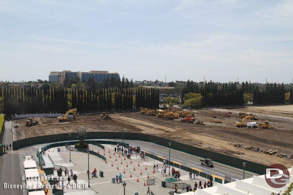 Almost all of the demolition work is now complete and they are starting grading the nearer portion of the site.