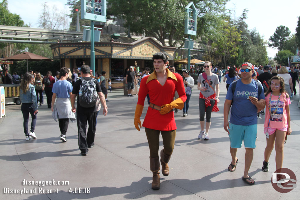 Crossed paths with Gaston