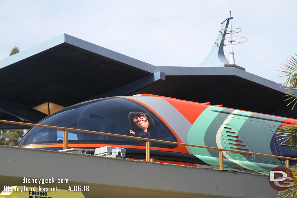 Monorail Orange features the Incredibles (More pictures later)