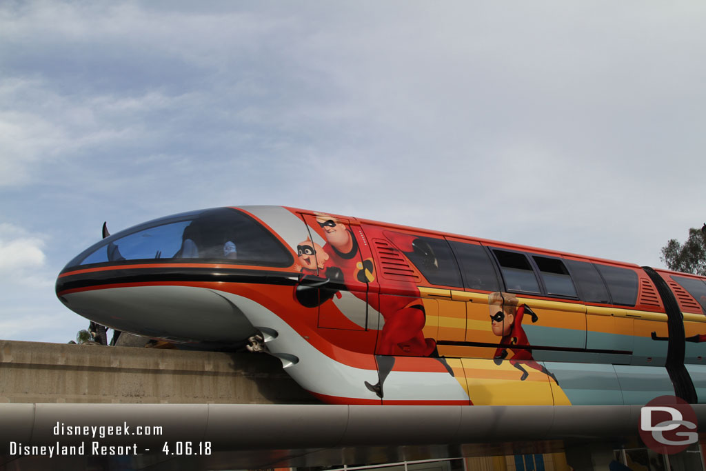 The Incredibles on Monorail Orange