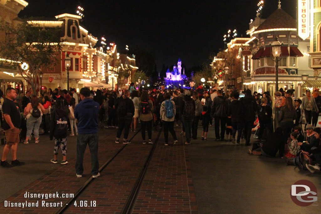 Found a spot for Remember Dreams Come True on Main Street USA