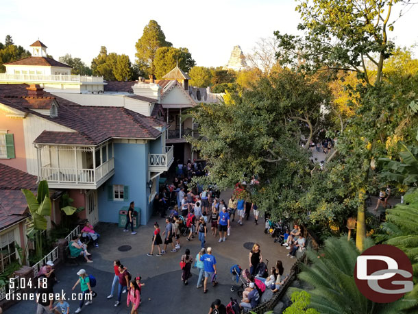 Adventureland from the Treehouse