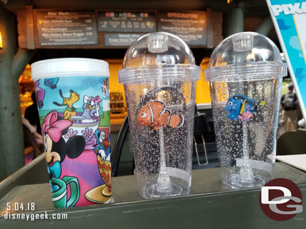 More Pixar Fest tumblers and a mug at the Hungry Bear