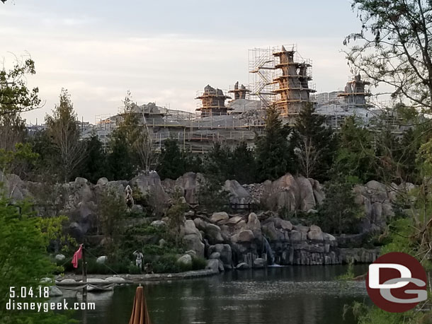 A look at the Star Wars: Galaxy's Edge from Critter Country.