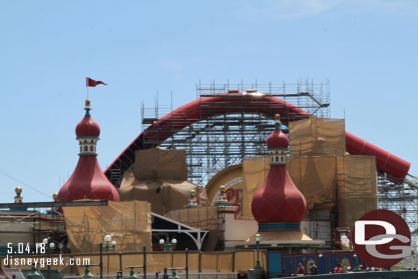 A quick look at Pixar Pier.. I will return later for a more in depth look around.