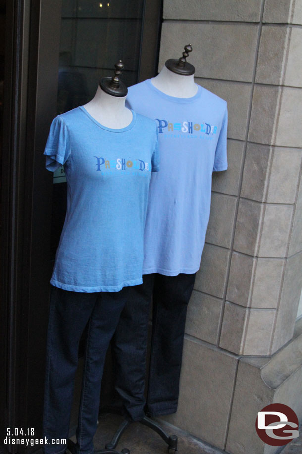 Annual Passholder merchandise is available at Kingswell Camera on Buena Vista Street.