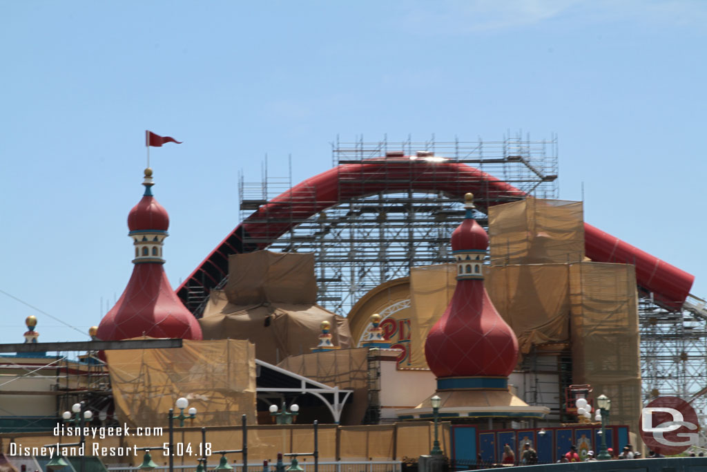 A quick look at Pixar Pier.. I will return later for a more in depth look around.