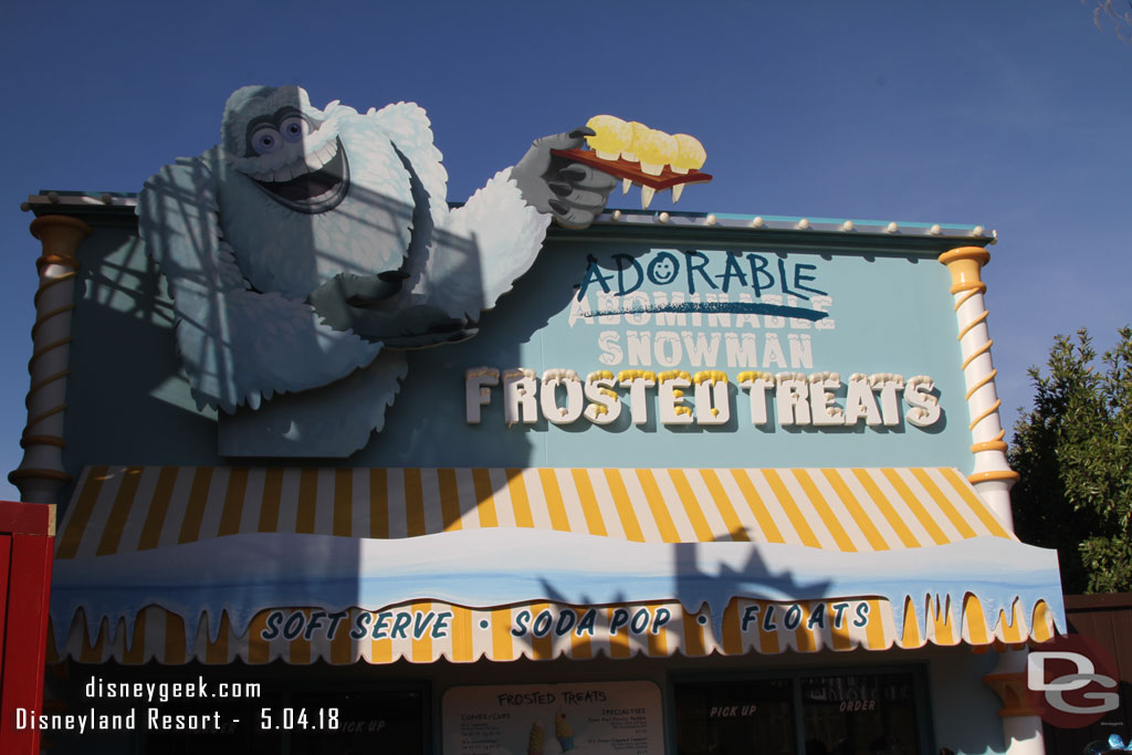 The Adorable Snowman Frosted Treats shop has opened.