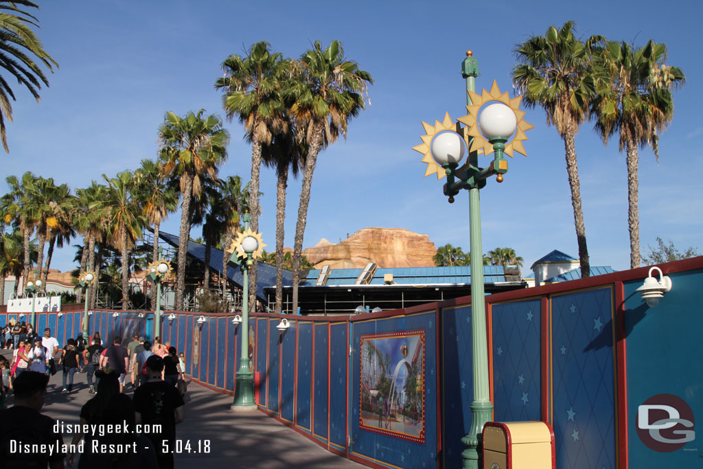 The Incredicoaster station.