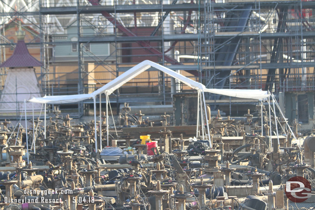 World of Color renovation continues.