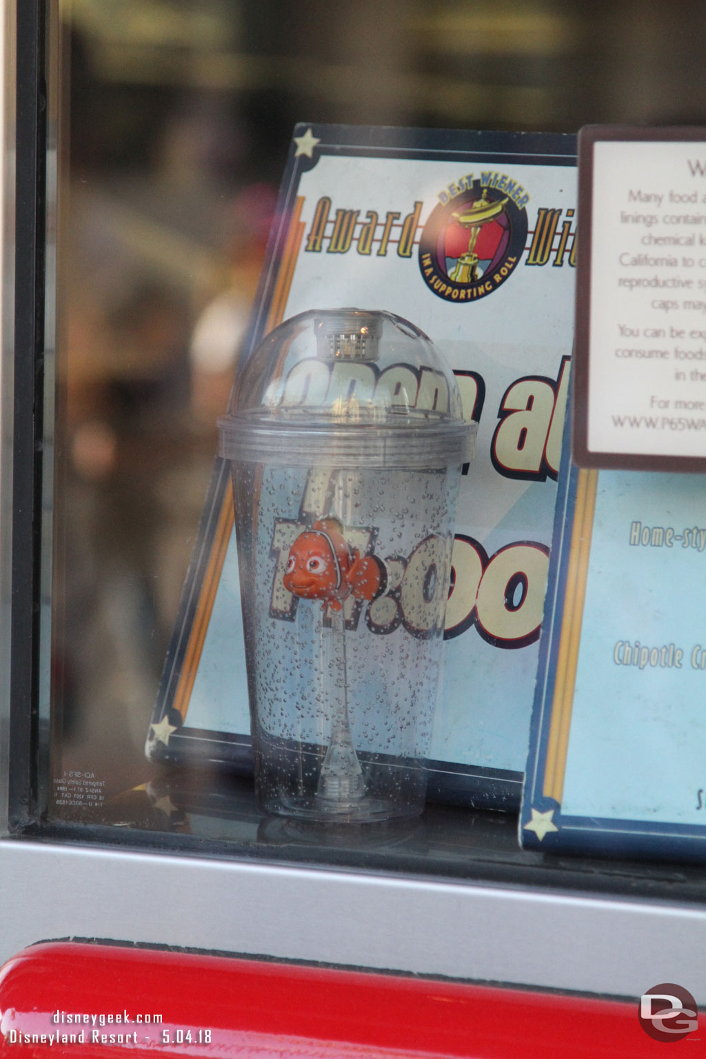 Nemo tumbler at Award Wieners 