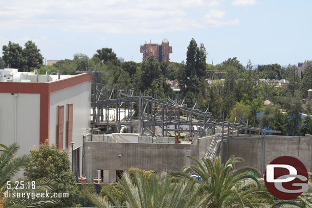 This steel structure appears about the same too.