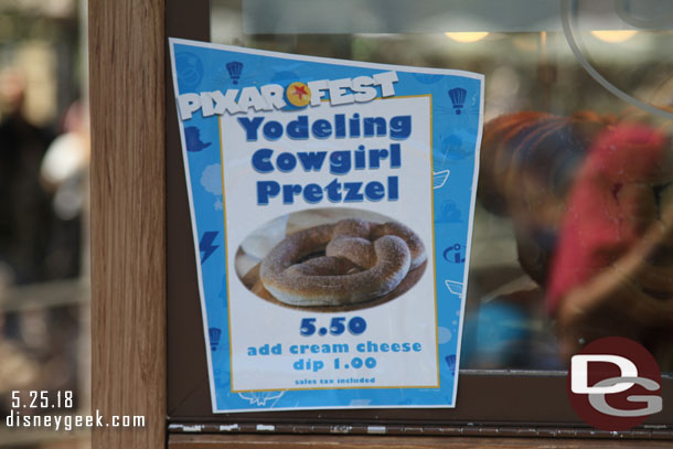 Why is this a Yodeling Cowgirl Pretzel?  It appears to be a regular looking pretzel to me.