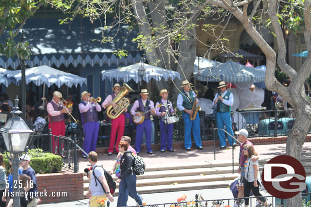 Passing New Orleans Square.