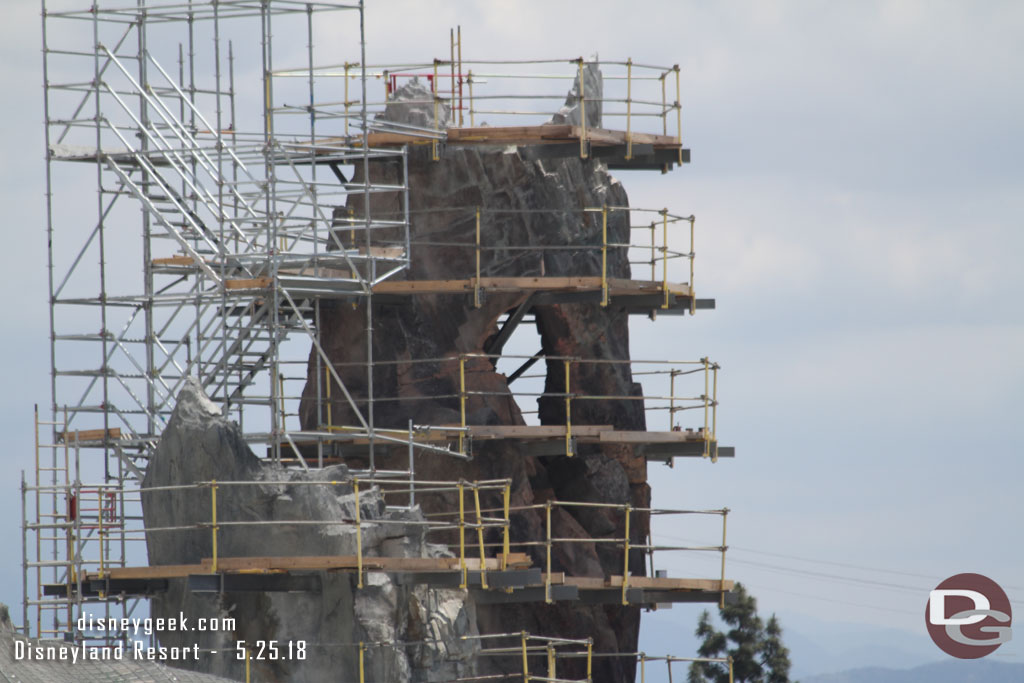 A closer look at one of the rock formations.