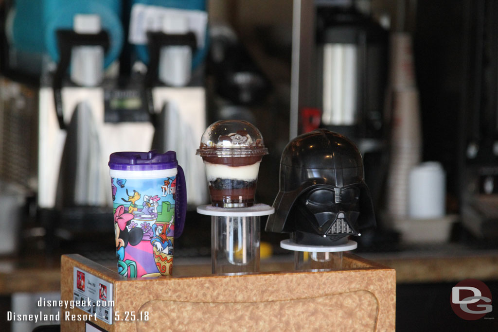 Some of the specialty items for sale at Tomorrowland Terrace