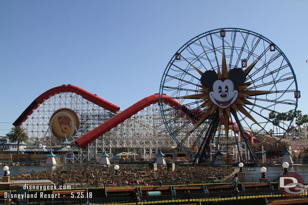 A quick glance at the Pier work as I walked quickly to catch the Pixarmonic Orchestra set.