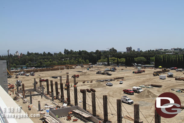 Looks like a second ramp is starting a little further along.  Assuming it will be similar to the Mickey and Friends with the ramps feeding two levels and on top of each other.