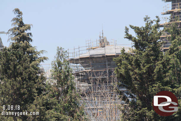 Scaffolding still up on the one Black Spire Outpost building you can see.