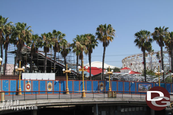 The Incredicoaster station status.