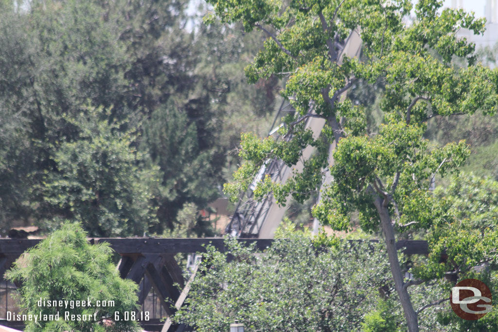 The crane we saw from the parking garage.