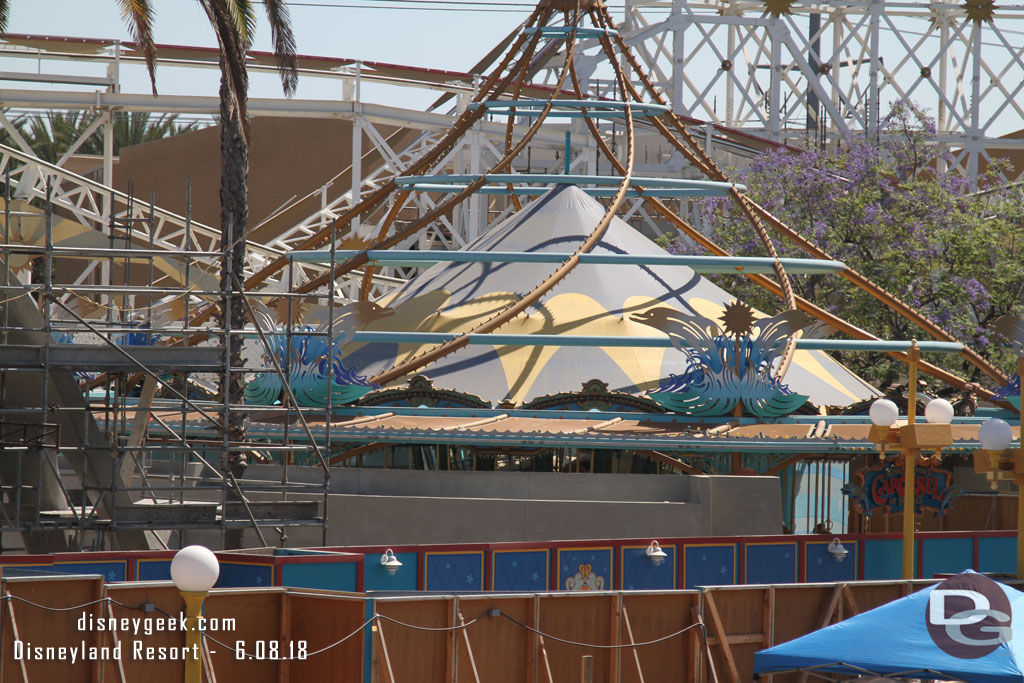 No real visible progress or change on the Carousel 