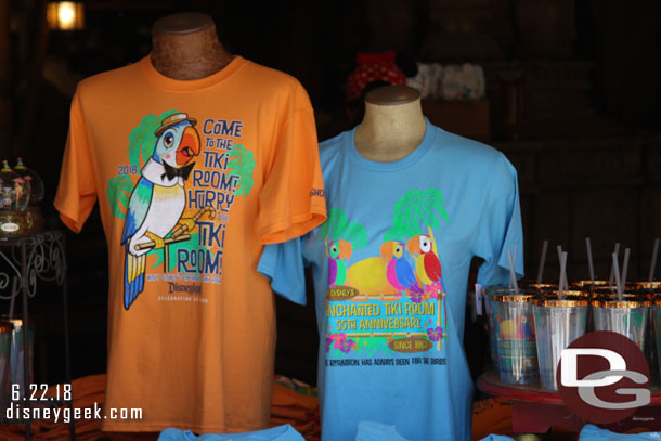 More Tiki Room merchandise in Adventureland.