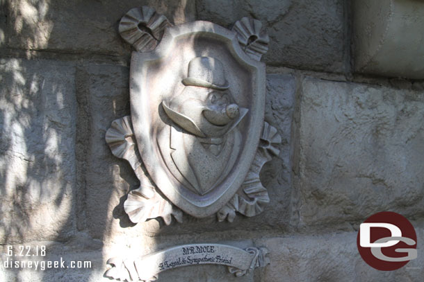 While walking through Fantasyland wait times were mild.  Mr. Toad was only about a 5 minute wait so went for a ride.  Dumbo was posted at 10 but looked longer.