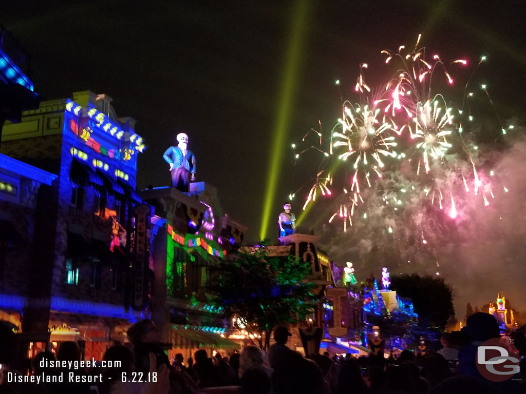 Together Forever Fireworks at Disneyland.