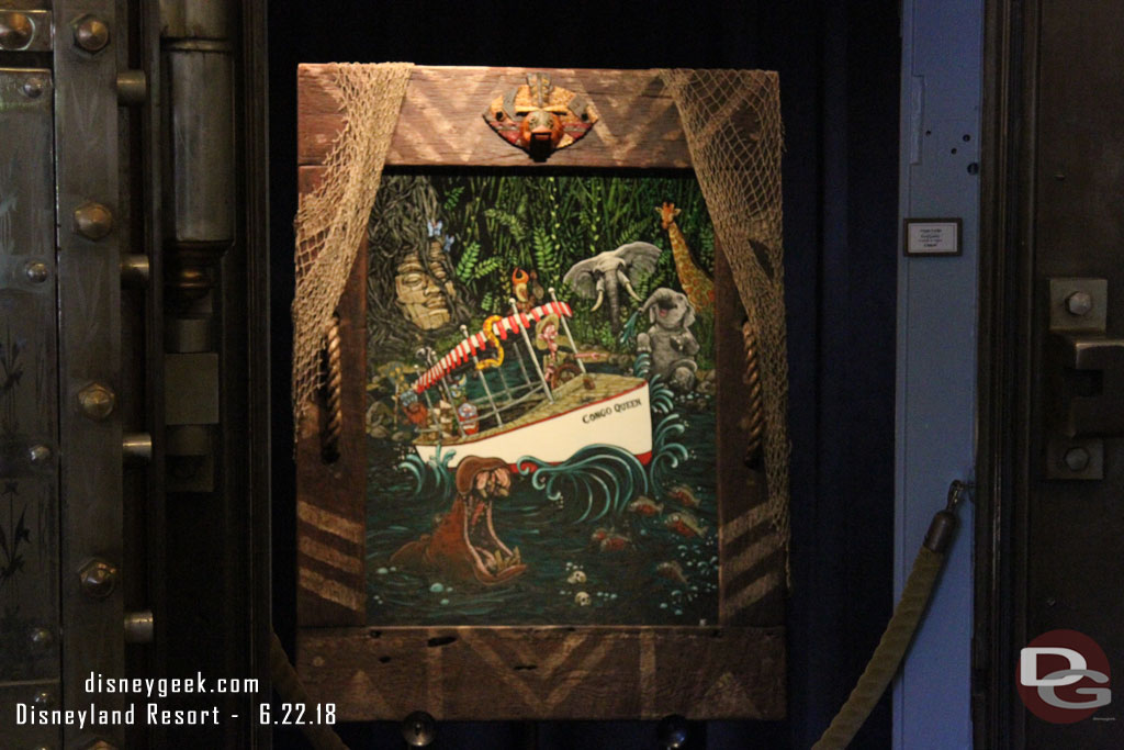 A Jungle Cruise piece of art in the vault today.