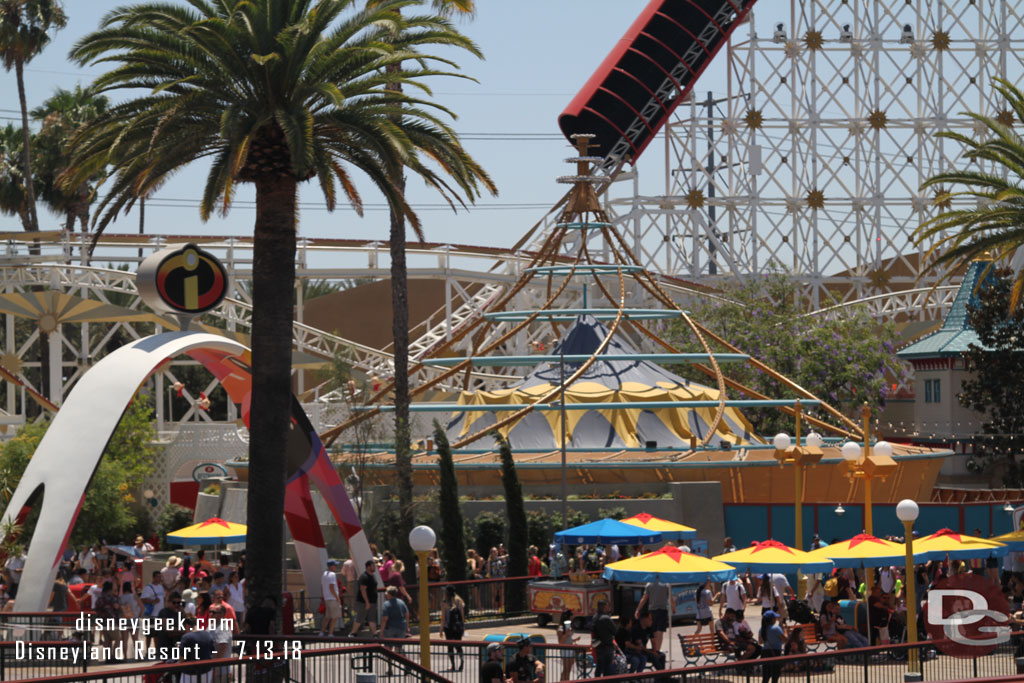 Looks like the canopy may be coming down soon.